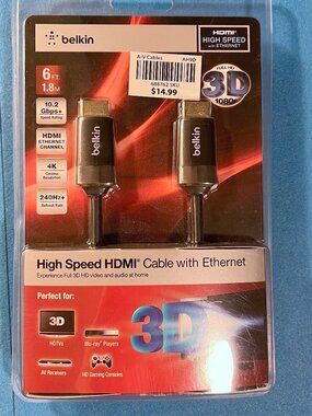 Belkin High Speed  HDMI Cable + Ethernet